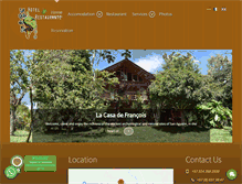 Tablet Screenshot of lacasadefrancois.com